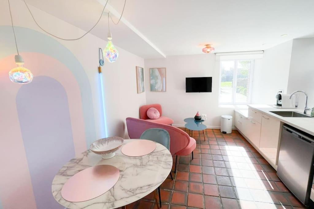 סן מלו Appartement Aquaroom Rdc - Plage 50M - Rue Gratuite מראה חיצוני תמונה