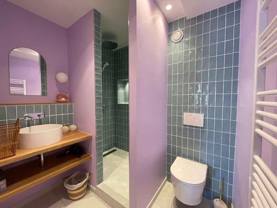 סן מלו Appartement Aquaroom Rdc - Plage 50M - Rue Gratuite מראה חיצוני תמונה