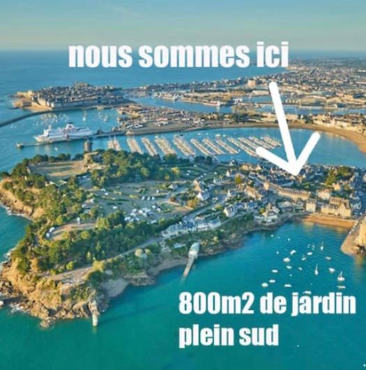 סן מלו Appartement Aquaroom Rdc - Plage 50M - Rue Gratuite מראה חיצוני תמונה